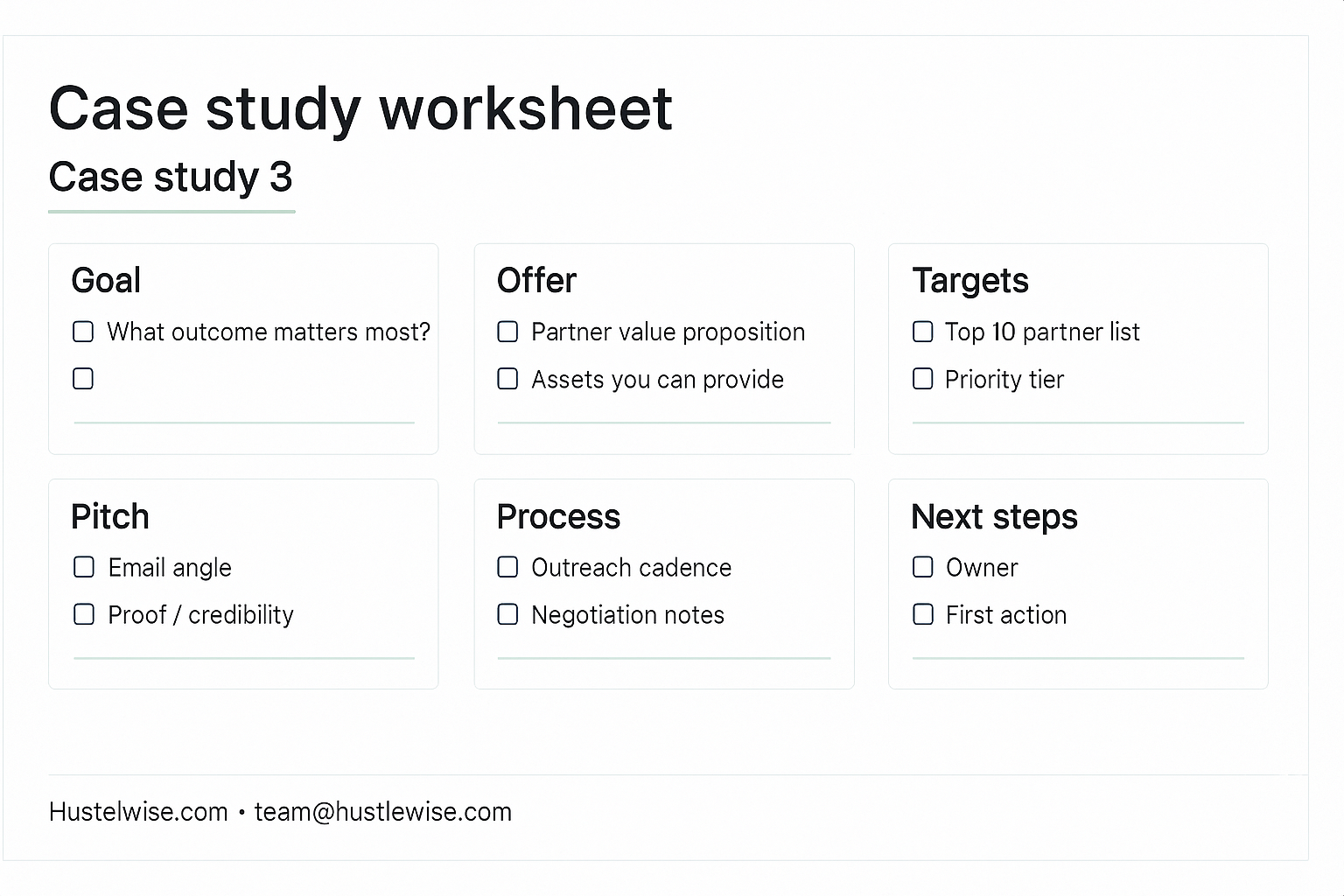 Worksheet showing media deal terms, audience fit scoring, and a measurement plan for evaluating sponsorship performance.
